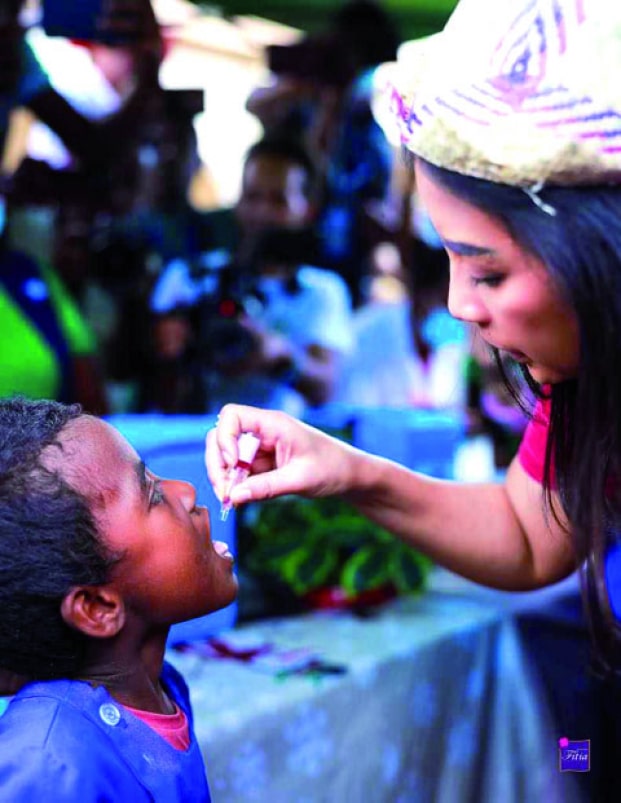 Image à la une de Pourquoi Mialy Rajoelina est-elle au cœur de la campagne de vaccination contre la poliomyélite à Madagascar?