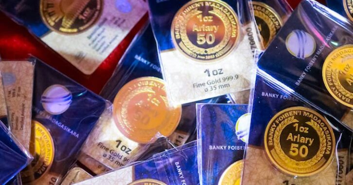 Image à la une de La pièce d’or de 50 ariary mise en vente à 12 millions d’ariary