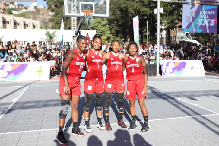 Image à la une de BASKETBALL 3×3  Madagascar participe au Runball 2024