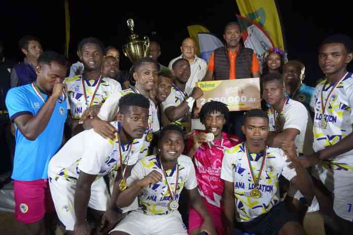 Image à la une de Beach Soccer – Festival Mazavaloha : Sacre de l’équipe de Diana