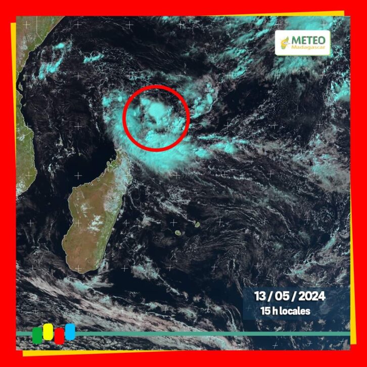 Image à la une de L’amas nuageux présent au Nord Est de Madagascar ne devrait pas avoir d’impacts sur la Grande ile