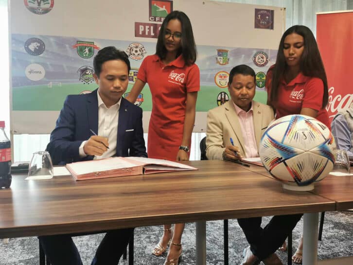 Image à la une de FOOTBALL – COCA-COLA PURE PLAY FOOTBALL LEAGUE – Habibo soutient la CFEM jusqu’à la fin de la saison