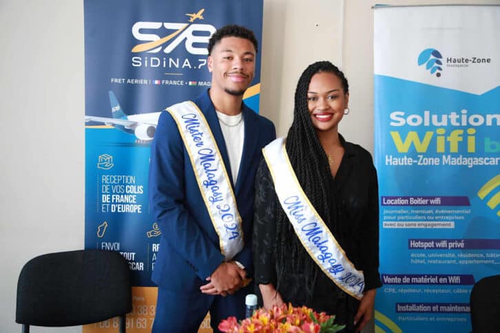 Image à la une de MISS ET MISTER 2024 –  Stéphanie et Andy lancent leur action humanitaire
