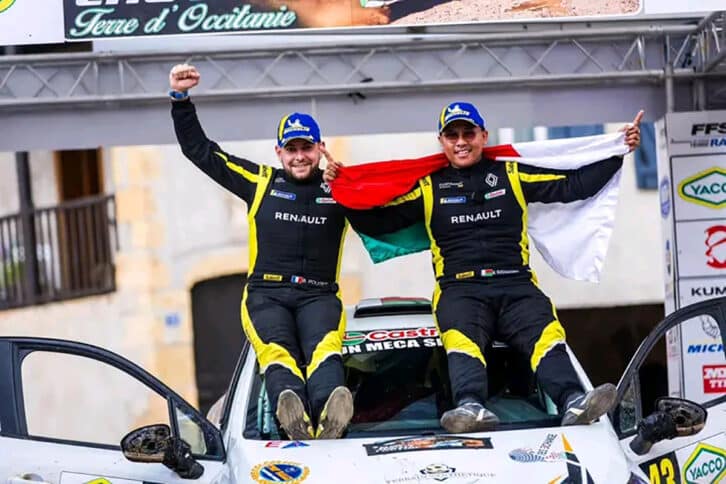 Image à la une de RALLYE DE CASTINE – CLIO TROPHY – Belle victoire de Mika, Faniry troisième