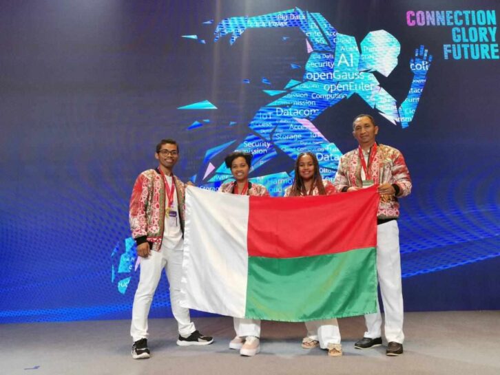Image à la une de CONCOURS – Madagascar décroche le deuxième prix au concours Huawei ICT Competition à Shenzhen dans la catégorie Network