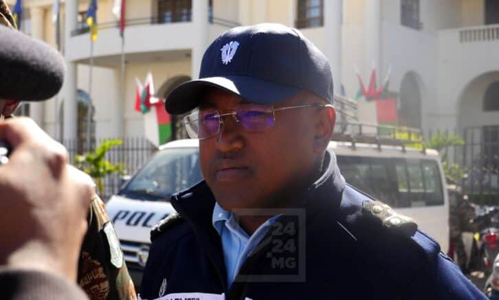 Image à la une de Lieutenant Colonel Tojo Raoilijon : “85% des effectifs des forces de l’ordre mobilisés dans l’Analamanga”