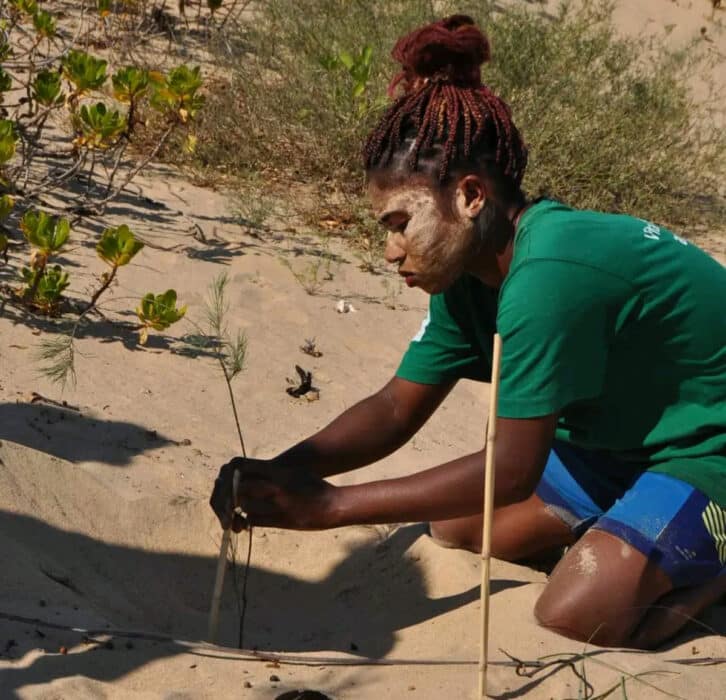 Image à la une de LUTTE CONTRE LA DÉSERTIFICATION À TOLIARA –  Les dunes de sable vers Ifaty en stabilisation