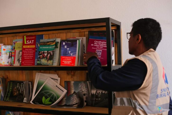 Image à la une de INFRASTRUCTURES – Réception provisoire des bibliothèques communautaires mises en place dans quatre fokontany par Produir