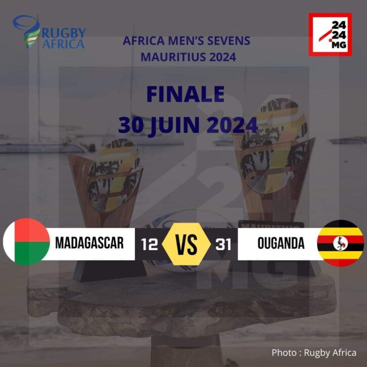 Image à la une de RUGBY – Madagascar battu en finale par l’Ouganda à l’Africa Men’s Sevens Cup à Maurice