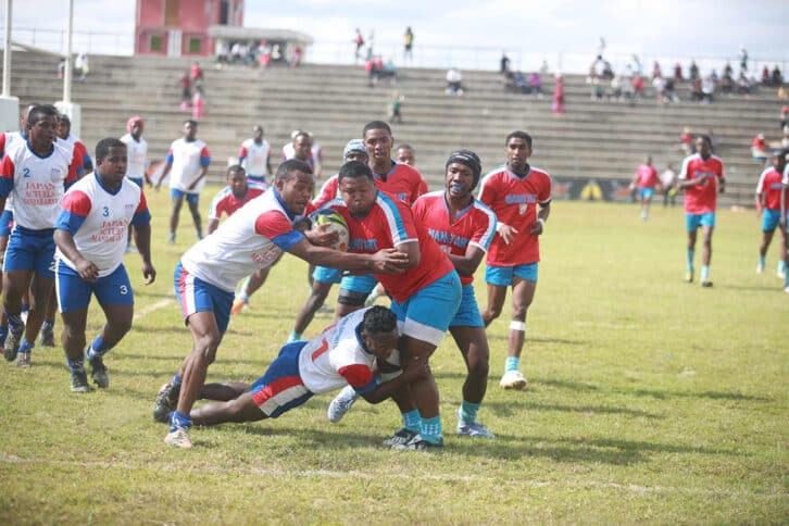 Image à la une de RUGBY À XV – TOP 12  – Le FT Manjakaray trop fort pour Mang’Art