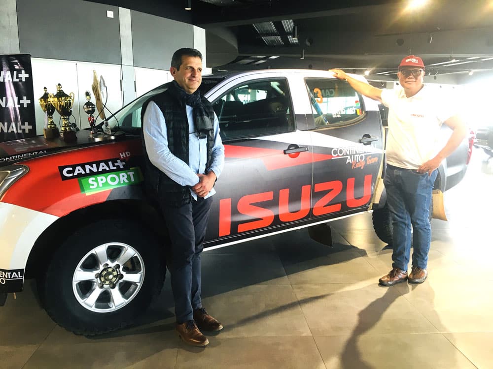 Image à la une de Pourquoi Freddy Rakotomanga reste-t-il fidèle à l'Isuzu D-Max pour le rallye ?