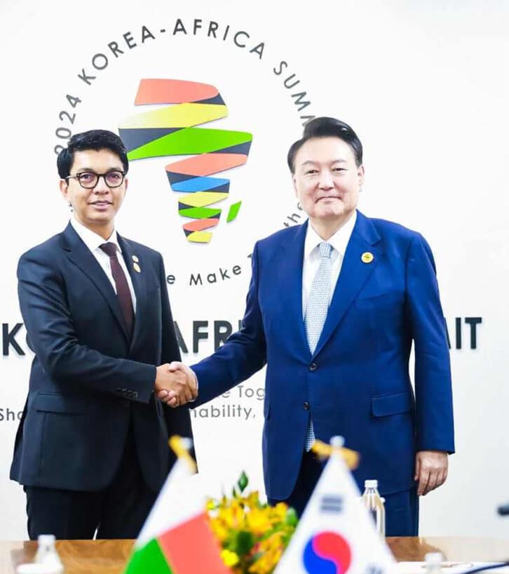 Image à la une de SOMMET CORÉE – AFRIQUE – Madagascar souhaite “une coopération adaptée”