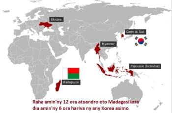 Image à la une de Korea atsimo sy Afrika. Efa tamin’ny taona 1950 no nifandray sy nifanampy