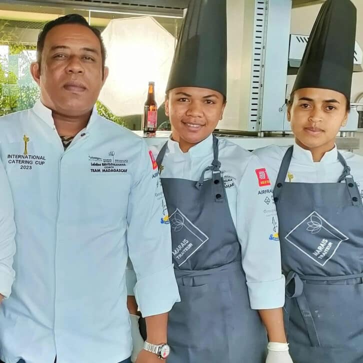 Image à la une de COUPE DU MONDE DES TRAITEURS  – L’équipe de chef Lalaina prête à relever le défi