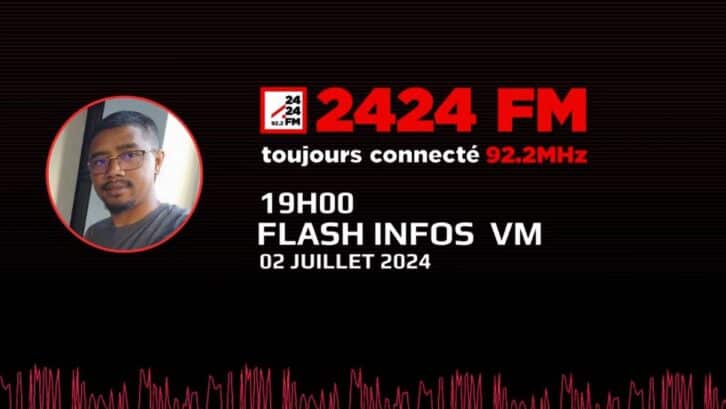 Image à la une de Vaovao tselatra tamin’ny 7 ora hariva | 2 Jolay 2024