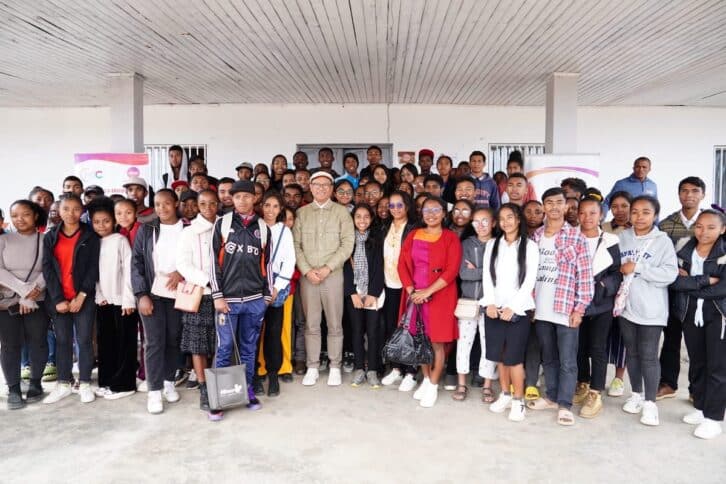Image à la une de MORAMANGA – ENTREPRENEURIAT – Les élèves du Lycée technique au cœur du projet ODOF