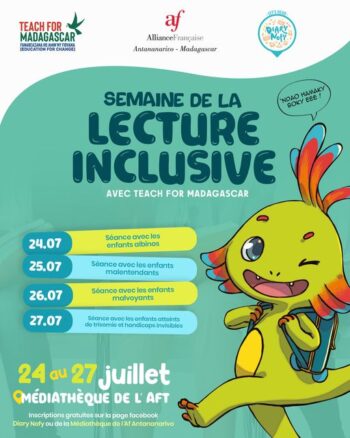 Image à la une de Comment l'Alliance Française d'Antananarivo promeut-elle la lecture inclusive ?