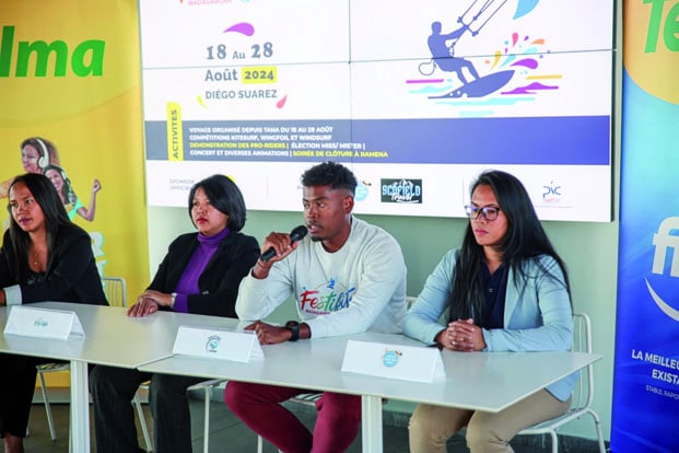 Image à la une de Festival international de kitesurf – Telma Madagascar soutient le tourisme sportif