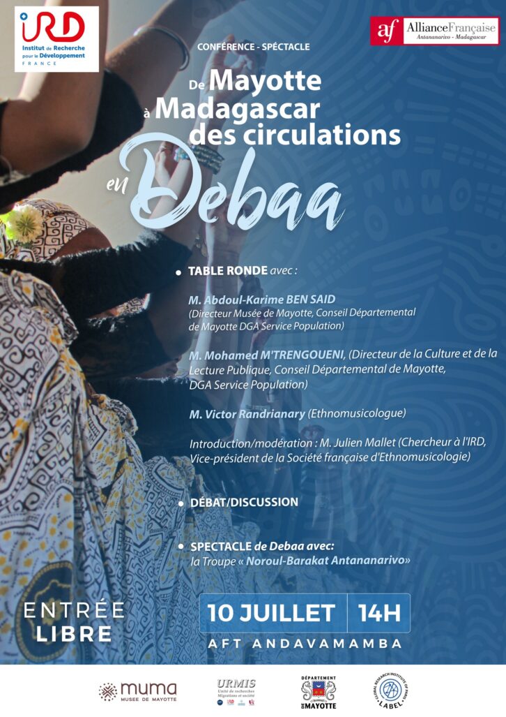 Image à la une de MUSIQUE – Le debaa, table ronde et spectacle autour d’un genre musical commun entre Mayotte et Madagascar