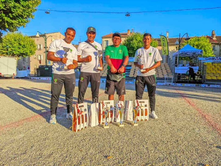 Image à la une de PÉTANQUE – TOURNÉE ESTIVALE – Deuxième victoire   malgache en France