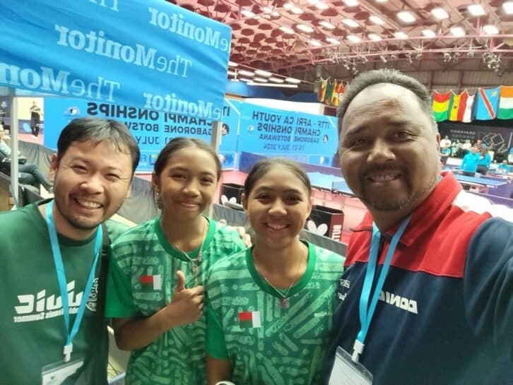 Image à la une de TENNIS DE TABLE – CHAMPIONNAT D’AFRIQUE – Les sœurs Rakotondrazaka championnes en double