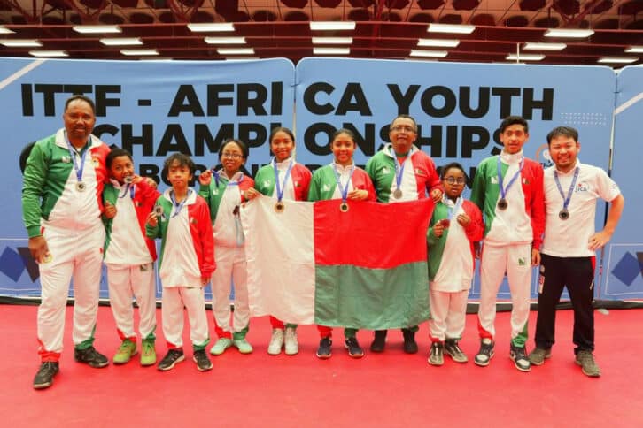 Image à la une de TENNIS DE TABLE – AFRIQUE JEUNES – Madagascar termine troisième