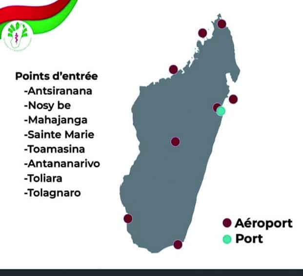 Image à la une de Variole du singe – Des mesures préventives dans les ports et aéroports malagasy