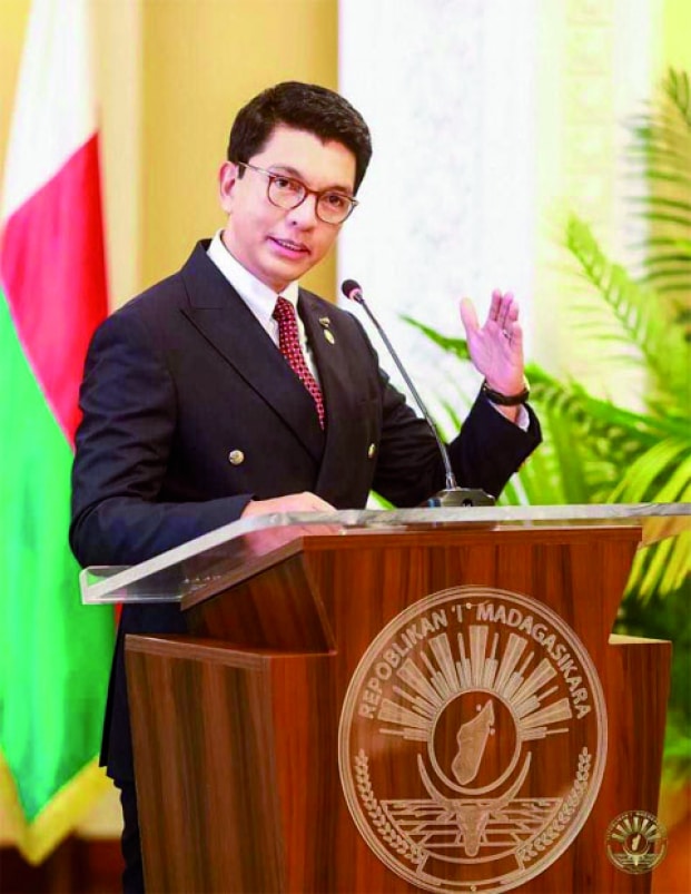 Image à la une de Président Andry Rajoelina – « Nous cherchons des personnes capables de marquer l’histoire »