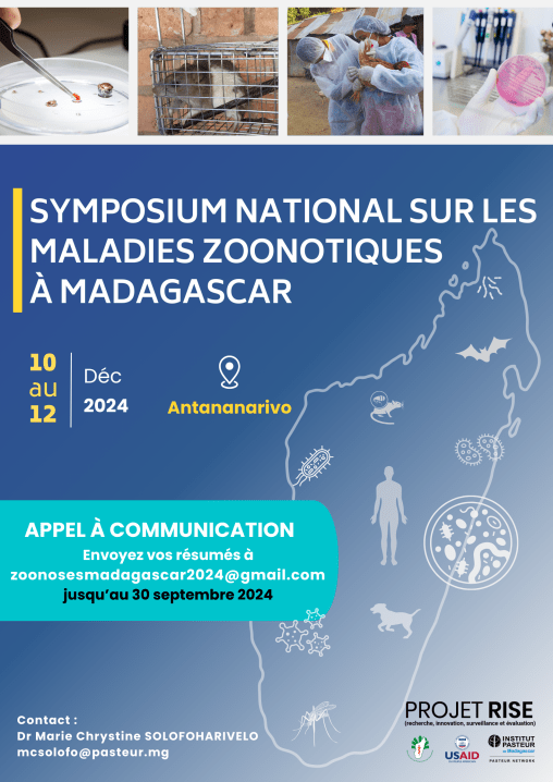 Image à la une de Projet RISE – APPEL A ABSTRACT : L’Institut Pasteur de Madagascar organise un symposium national sur les maladies zoonotiques à Madagascar