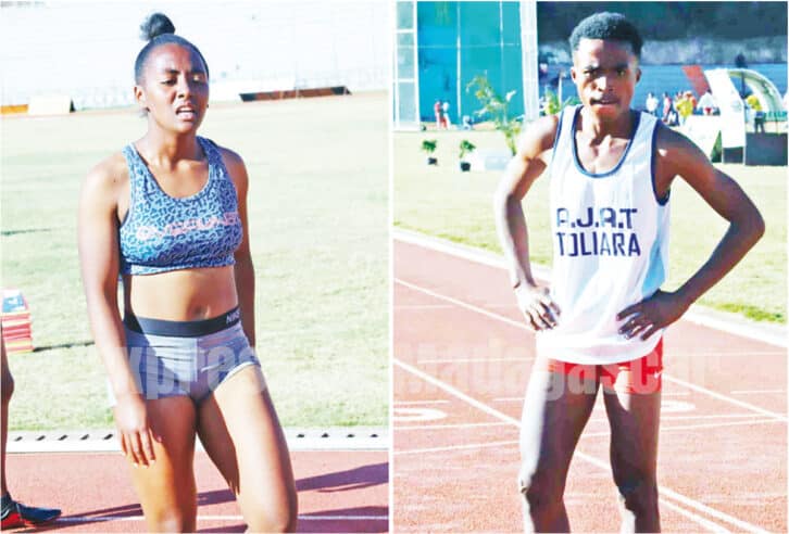 Image à la une de ATHLÉTISME- CHAMPIONNAT CADET – Malalatiana et Eric Justin dominent le 100m plat