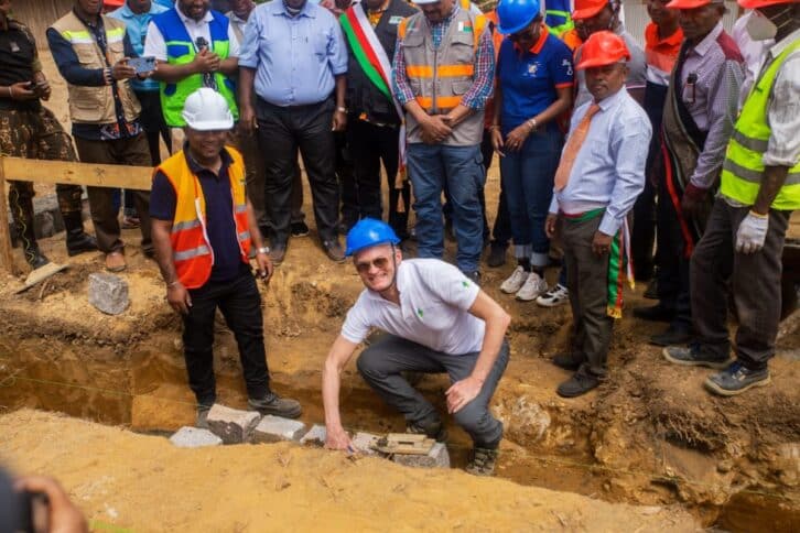 Image à la une de CENTRALE HYDROÉLECTRIQUE – Lancement des premières constructions à Volobe