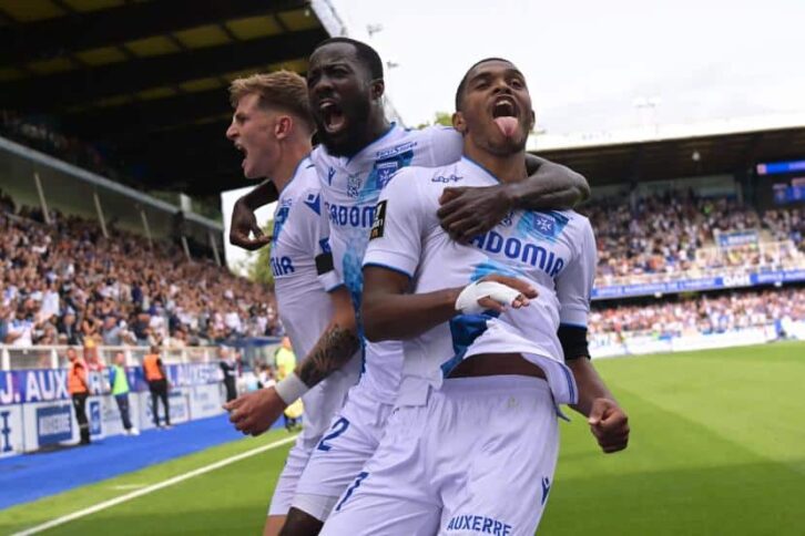 Image à la une de Ligue 1 : Rayan Raveloson, buteur avec AJ Auxerre
