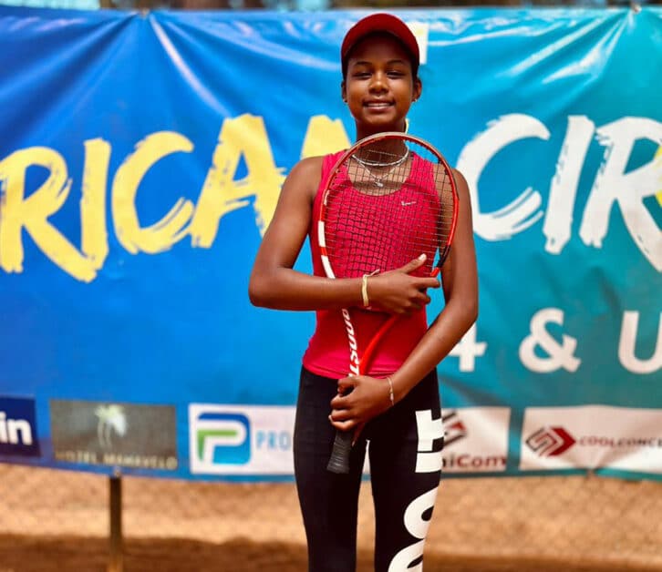 Image à la une de TENNIS – SOA AINATIA ANDRIAMANIRAKA  – Le nouvel espoir du tennis féminin malgache