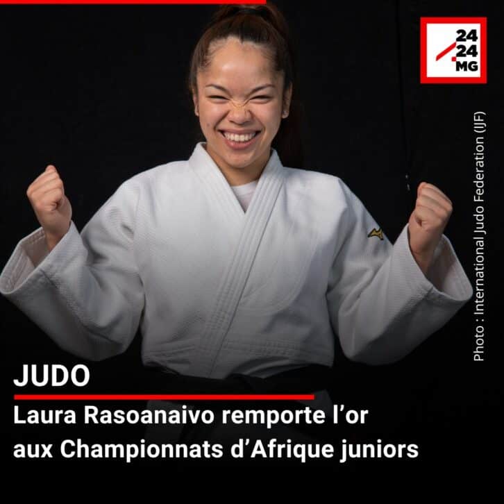 Image à la une de SPORT – Laura Rasoanaivo ramène une médaille d’or pour Madagascar aux championnats d’Afrique juniors de judo