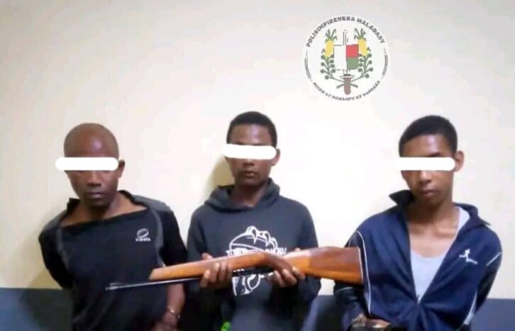 Image à la une de Toamasina : Arrestation de trois dangereux malfaiteurs armés