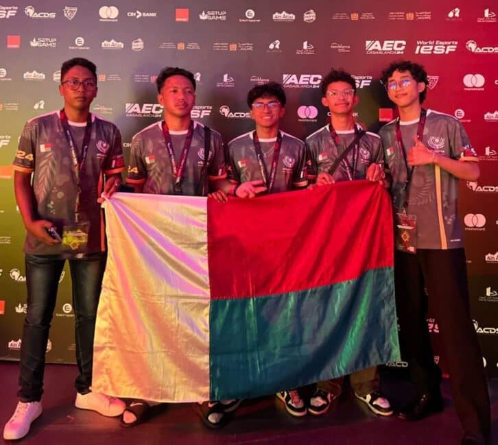 Image à la une de GAMING – L’équipe masculine malgache de MLBB termine quatrième de African Esport Championship