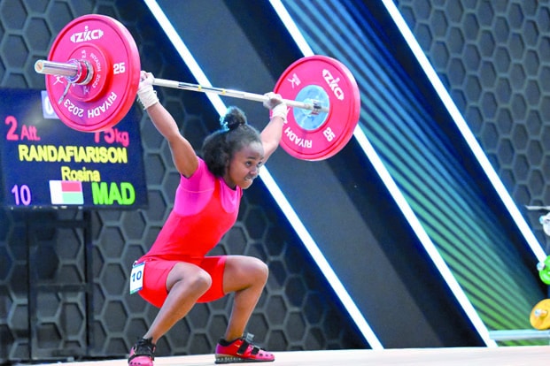 Image à la une de Haltérophilie J.O 2024 – Rosina détient six records d’Afrique