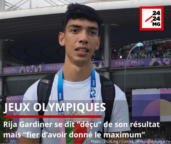 Image à la une de JEUX OLYMPIQUES – Rija Vatomanga Gardiner se dit “un peu déçu” de son résultat mais “fier d’avoir fait le maximum”