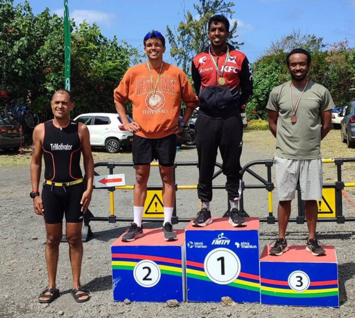 Image à la une de DUATHLON – MAURICE   – Toavina Ramampiandra finit troisième