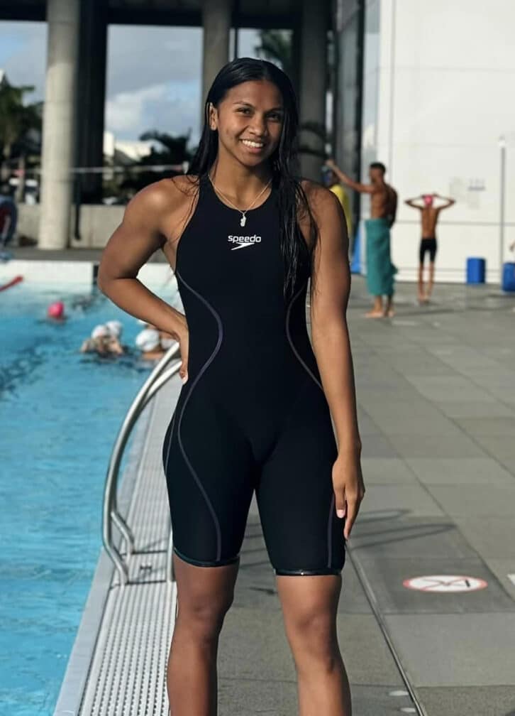 Image à la une de NATATION – J.O PARIS 2024  – Holy Antsa Rabejaona pulvérise le record national.