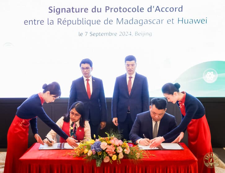Image à la une de Madagascar et Huawei renforcent leur partenariat en matière de transformation numérique  en signant un nouveau protocole d’accord