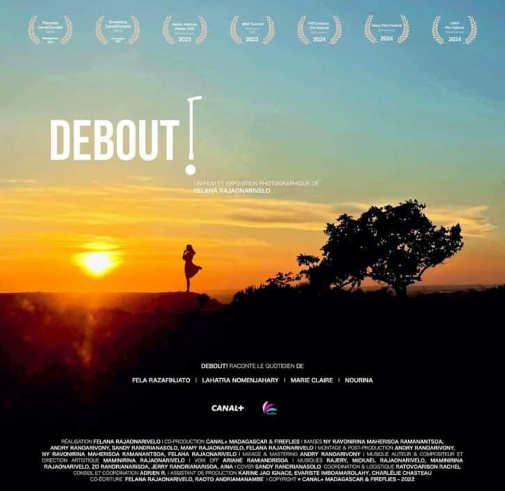 Image à la une de CINÉMA – « Debout ! » de Felana Rajaonarivelo sélectionné au Festival Écrans Noirs 2024