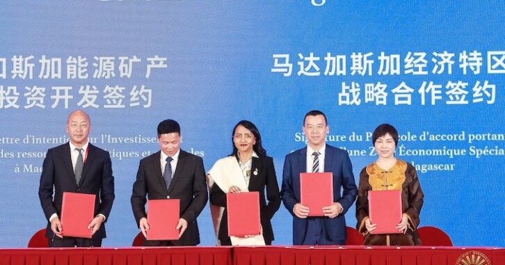 Image à la une de Quatre protocoles d’accord signés entre Madagascar et des industries chinoises
