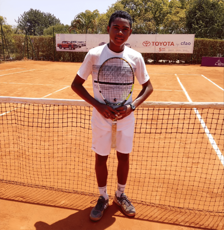 Image à la une de TENNIS  – Belle entrée des trois raquettes malgaches