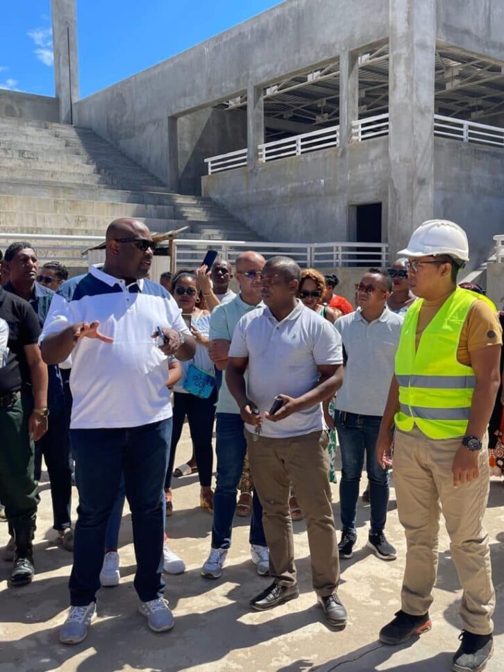 Image à la une de Mahajanga – Infrastructures sportives : Marson Moustapha en visite d’inspection des travaux