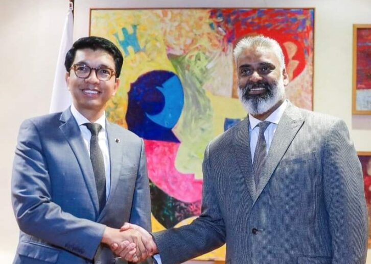Image à la une de INTÉGRATION RÉGIONALE – Andry Rajoelina à Maurice pour la passation de pouvoir au secrétariat général de la COI