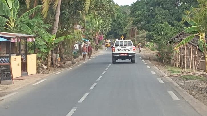 Image à la une de NOSY BE – Les routes principales bitumées