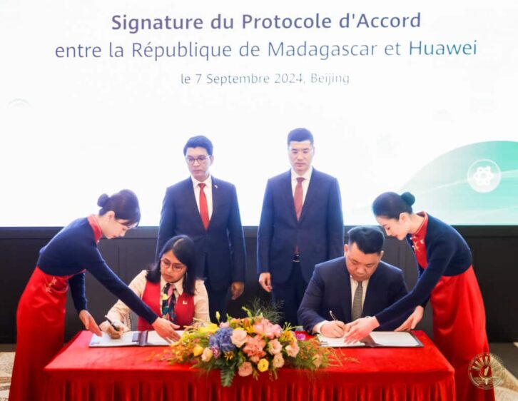 Image à la une de Madagascar et Huawei renforcent leur partenariat en matière de transformation numérique  en signant un nouveau protocole d’accord