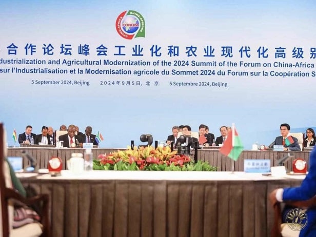 Image à la une de Beijing CNCC.  Discours intégral du Président Andry Rajoelina à la Conférence de Haut niveau portant sur l’Accompagnement de l’Afrique dans l’industrialisation, la modernisation agricole et le développement vert sur la voie de la modernisation