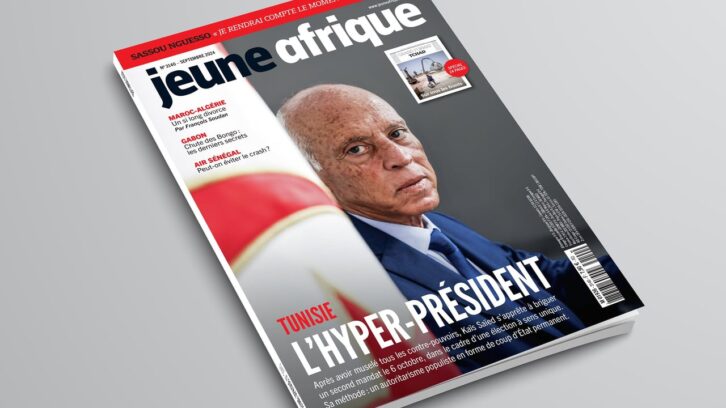 Image à la une de Pourquoi Jeune Afrique est absent des kiosques en Tunisie